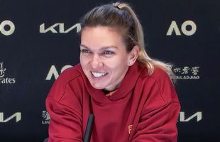 Mesajul scris de Simona Halep pe camera TV de la Australian Open