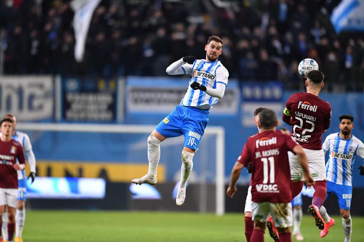 CSU Craiova oprește seceta de șapte meciuri și câștigă derby-ul cu Rapid! Clasamentul actualizat