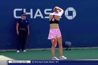 Cine e Alize Cornet, nonconformista WTA » Și-a scos tricoul în timpul unui meci de US Open + Serena „a ajutat-o” să treacă de Halep