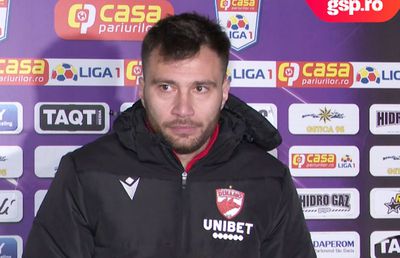 Căpitanul lui Dinamo a contrazis varianta lui Iuliu Mureșan după eșecul cu FC Argeș: „Arbitrul i-a spus lui Matei că l-a împins pe fundaș”