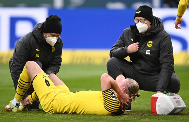 Continuă coșmarul pentru Haaland! S-a accidentat după doar o oră de joc