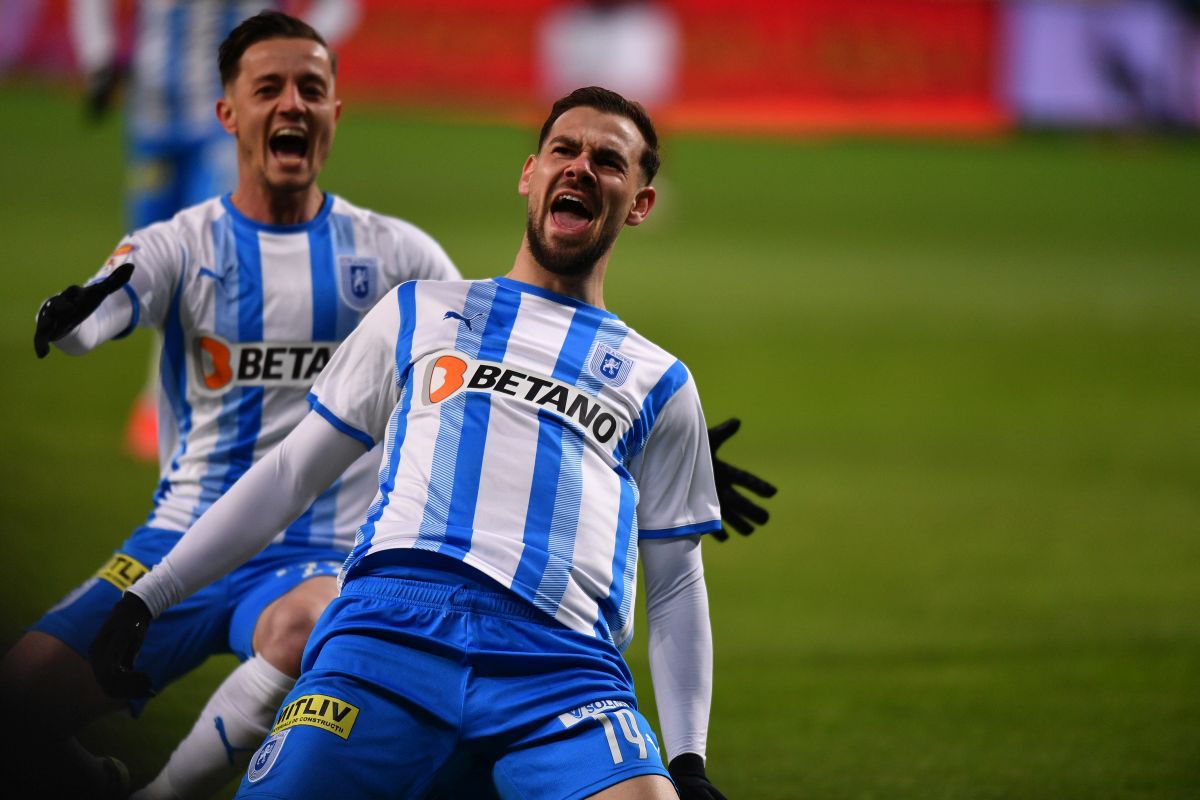 CSU Craiova oprește seceta de șapte meciuri și câștigă derby-ul cu Rapid! Clasamentul actualizat