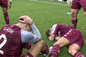 Momente inedite în Premier League: doi fotbaliști au simulat că au fost loviți de fani + Gerrard a scos limba la rivalii de la Everton