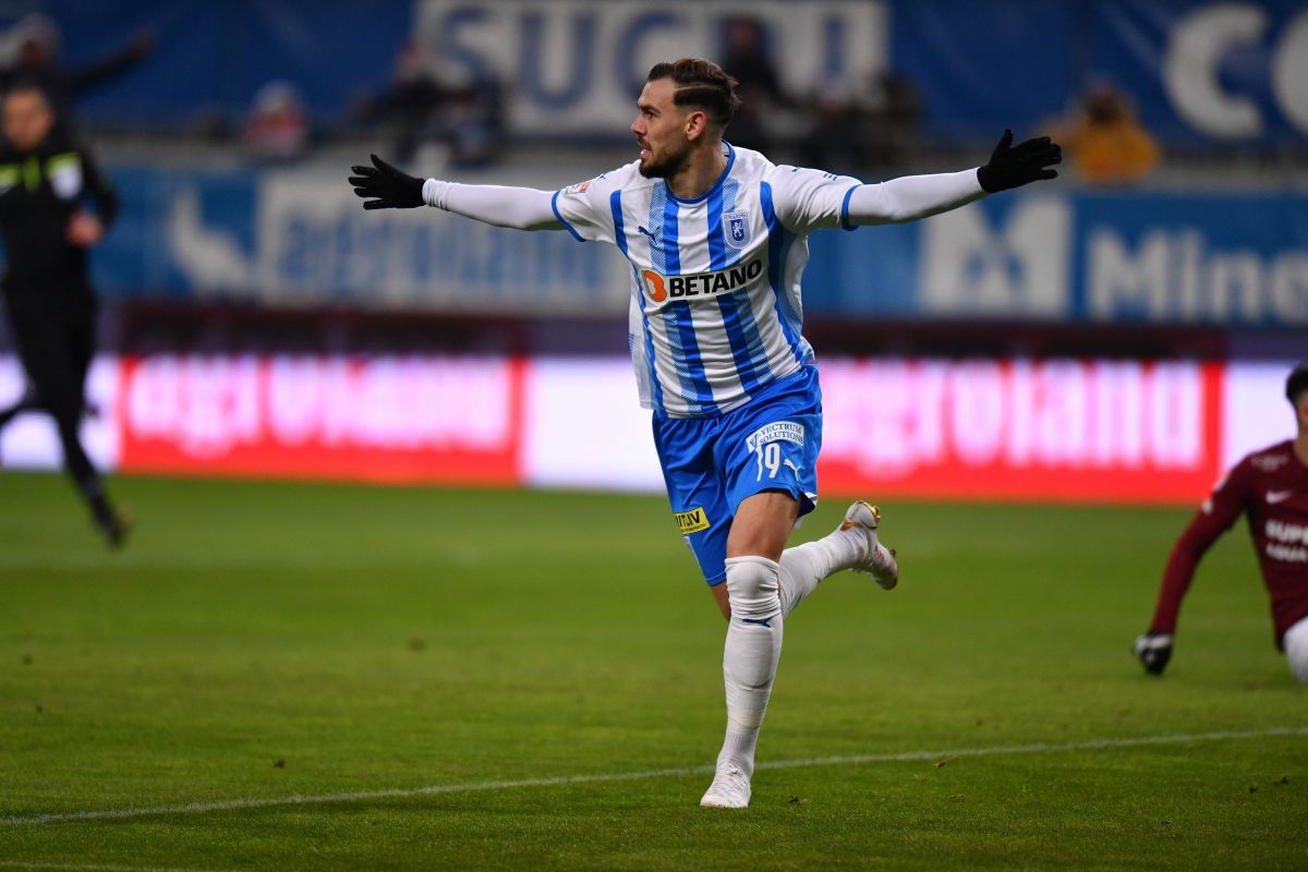 CSU Craiova oprește seceta de șapte meciuri și câștigă derby-ul cu Rapid! Clasamentul actualizat