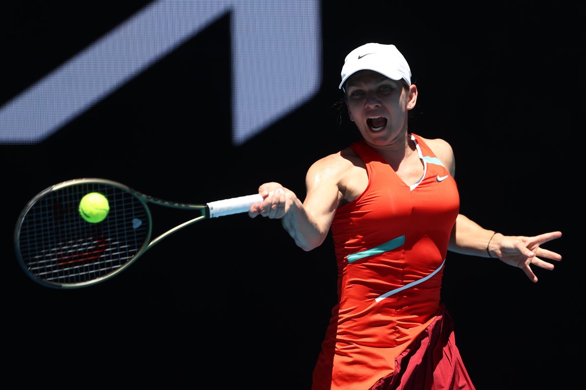 Cum a fost surprins Toni Iuruc în tribune la meciul Simonei Halep de la Australian Open 2022