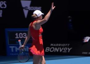 3 puncte incredibile din Simona Halep - Danka Kovinic » Izbucnirea Simonei: „Serviciul ăsta e praf”