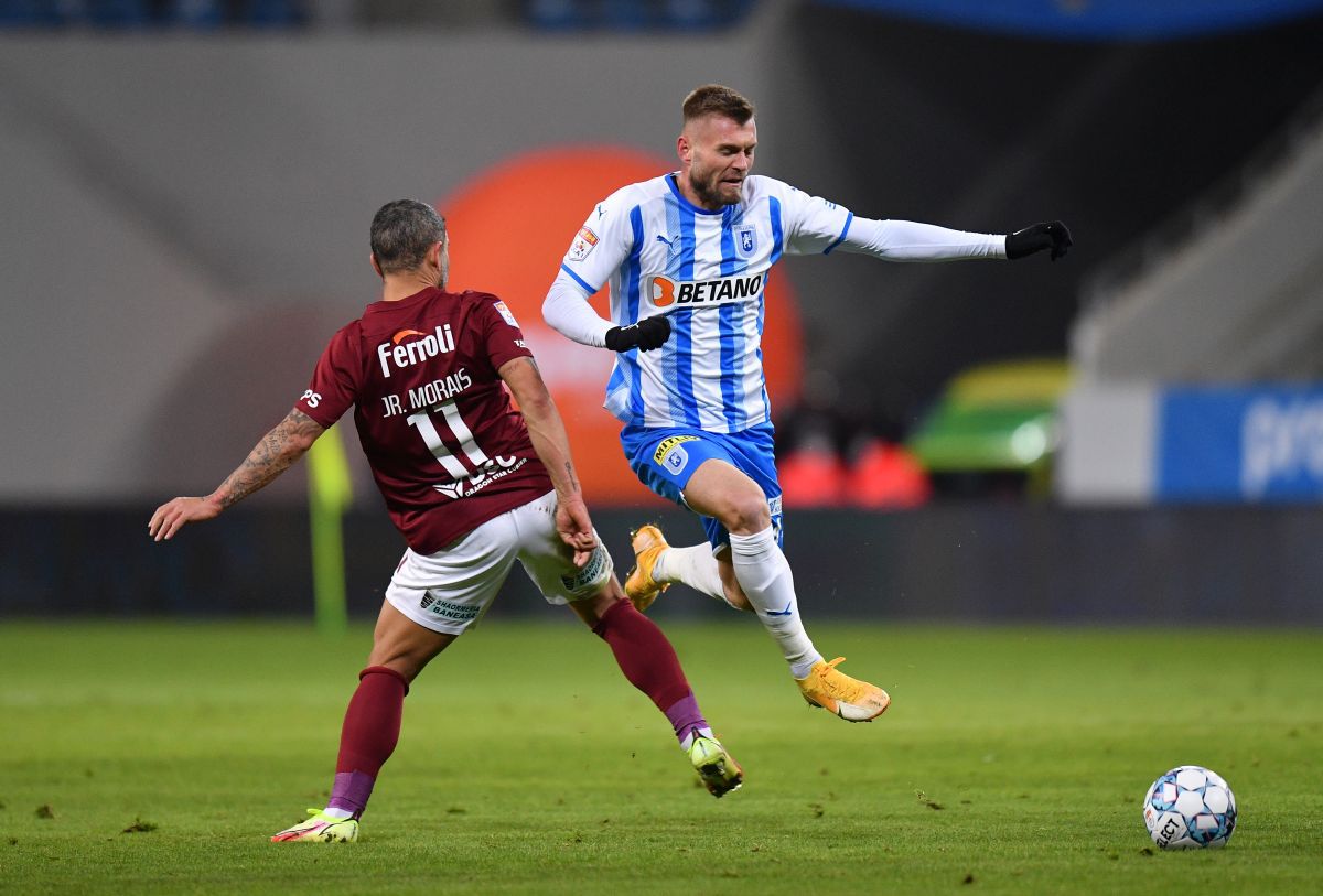 CSU Craiova oprește seceta de șapte meciuri și câștigă derby-ul cu Rapid! Clasamentul actualizat