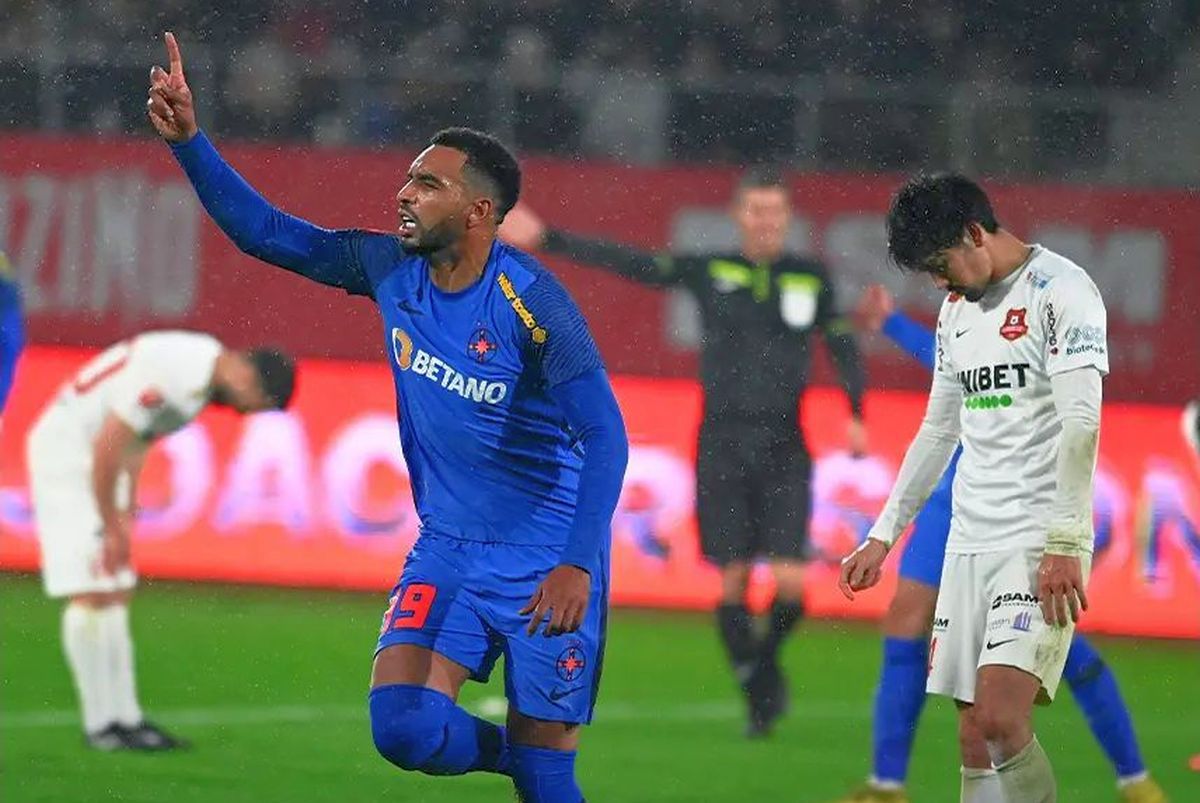 Hermannstadt - FCSB 0-1 » Baftă cu Billel! FCSB n-a jucat mai nimic la Sibiu, dar se întoarce cu 3 puncte grație unei sclipiri a rezervei Omrani