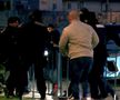 Imagini-șoc din Bănie! Adrian Mititelu Jr. a sărit la bătaie în afara stadionului