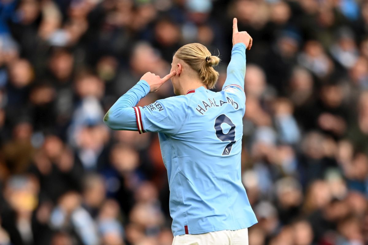 „Monstrul” Haaland i-a mâncat pe „lupi” » Incredibil câte goluri a înscris în 19 meciuri în Premier League!