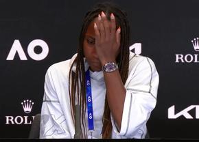 „Ești OK, poți continua?” » Momente tulburătoare cu Coco Gauff la conferința de după eliminare de la Australian Open 2023