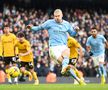 „Monstrul” Erling Haaland a înscris 3 goluri în Manchester City - Wolves