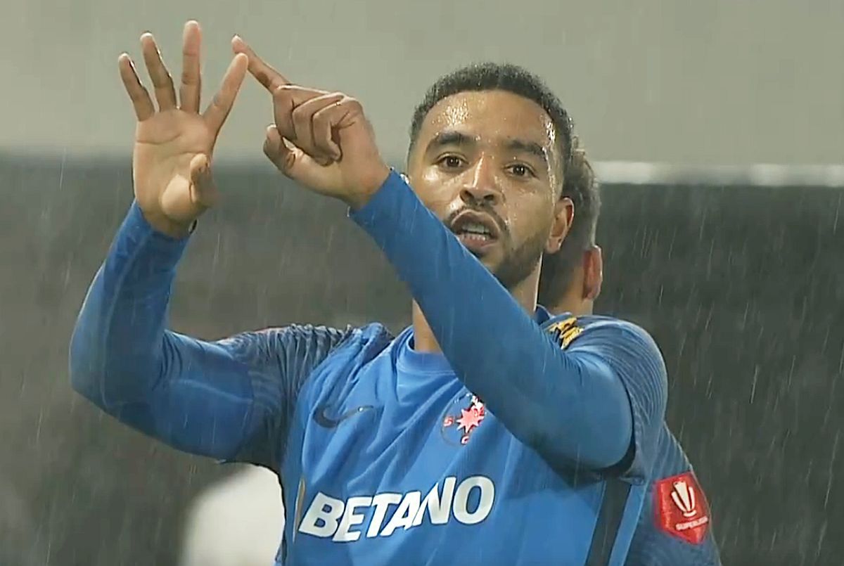 Omrani și-a explicat gestul spre bancă, pe care nu l-a înțeles nimeni » Cine a fost ținta: „A fost între mine și el, avem ceva”