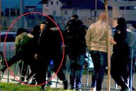 Imagini-șoc din Bănie! Mititelu Jr. a sărit la bătaie în afara stadionului, după FCU Craiova - UTA
