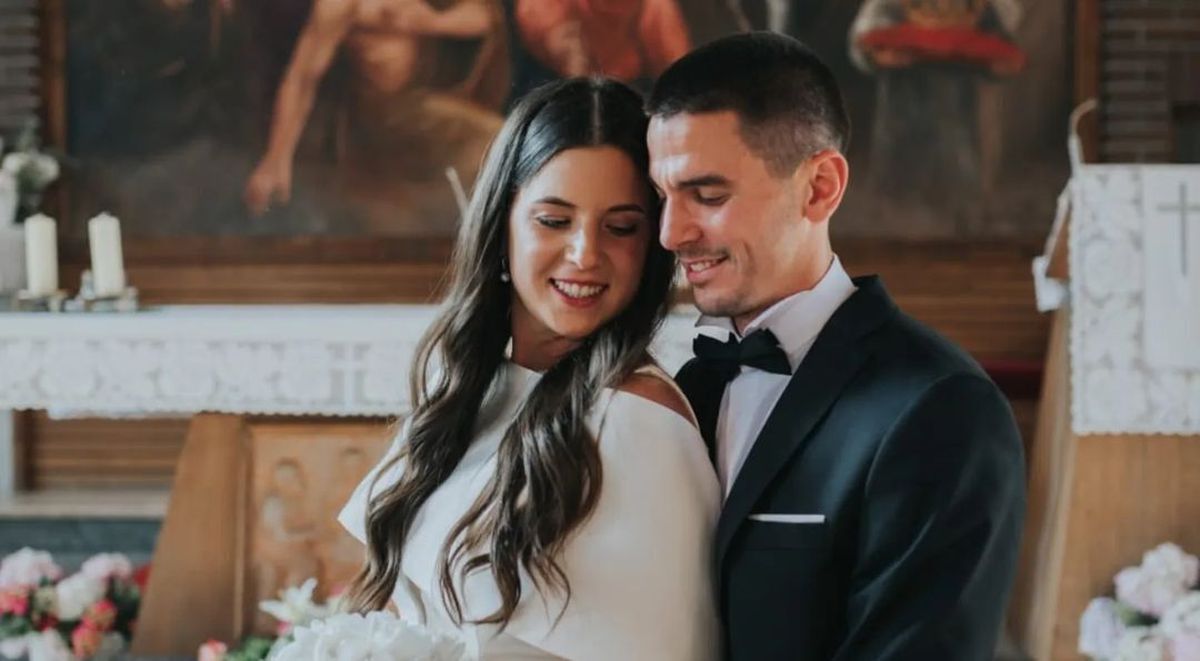 FOTO Domagoj Pavicic și soția lui, Zana