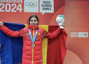 Prima medalie pentru România la Jocurile Olimpice de Tineret Gangwon! Mihaela Anton a câștigat bronzul la monobob