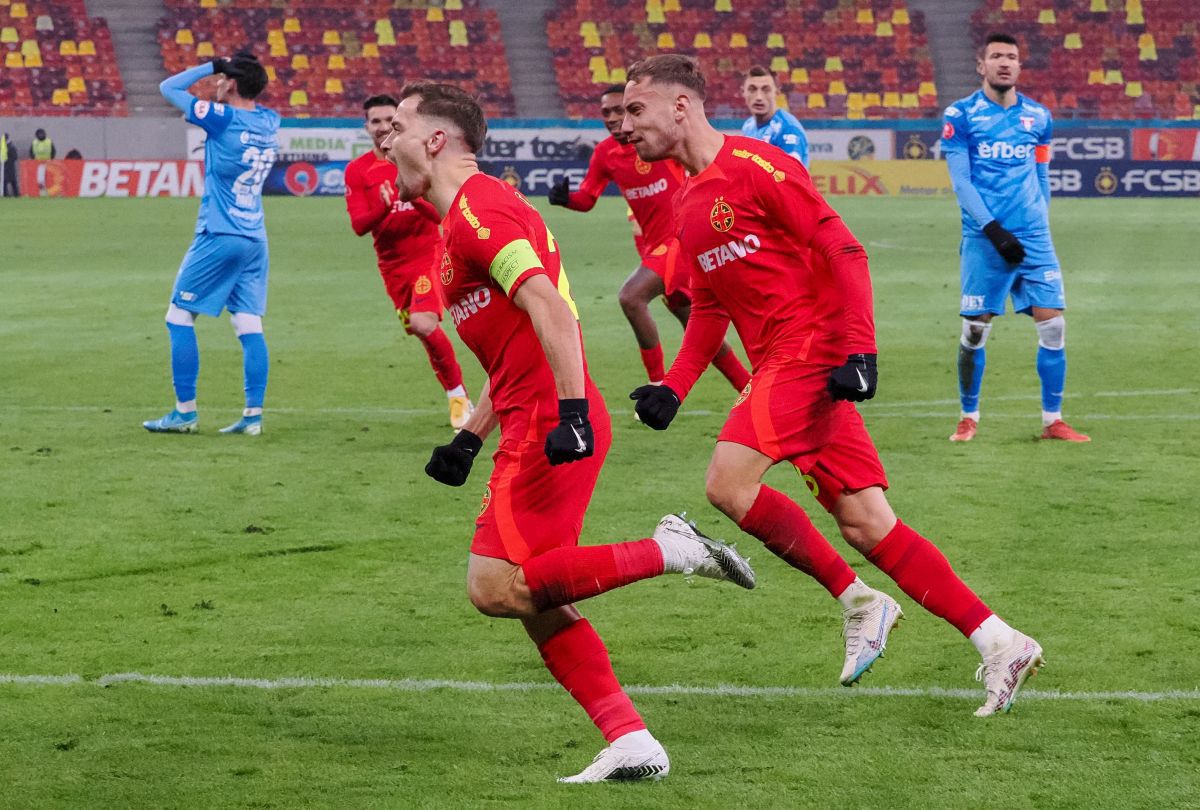 FCSB s-a răzbunat pe Rednic și „rupe” complet clasamentul! Prestație colosală a lui Darius Olaru » Clasamentul ACUM