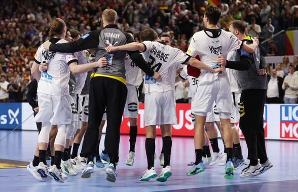 O singură necunoscută rămasă la CE de handbal masculin » Germania și Ungaria luptă de la distanță pentru semifinale