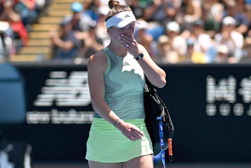 Elina Svitolina s-a retras în lacrimi de la Australian Open // foto: Imago