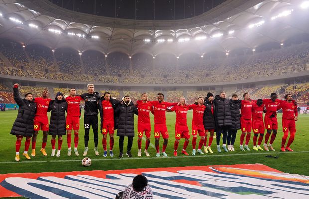 Sărbătoare de lider! Imaginile surprinse de reporterii GSP, imediat după FCSB - UTA