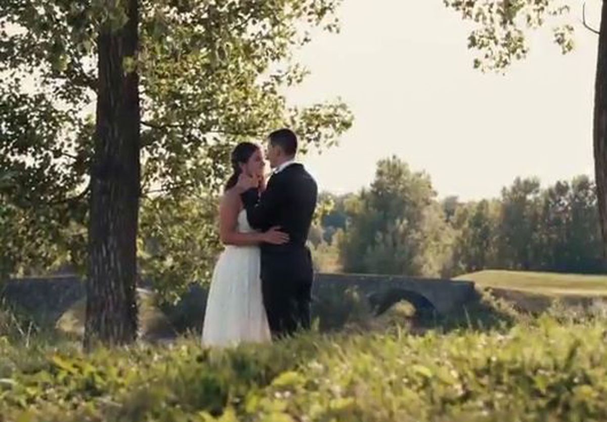 FOTO Domagoj Pavicic și soția lui, Zana