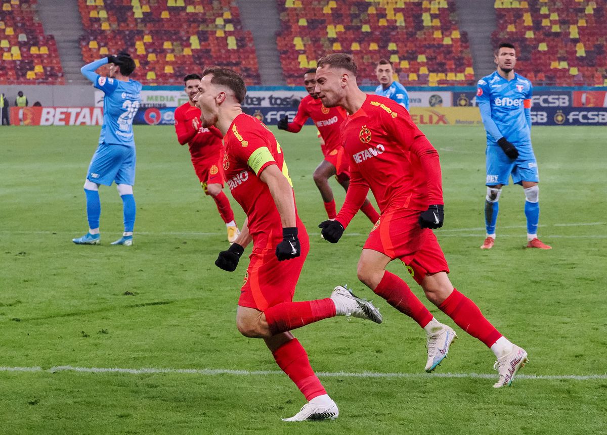 FCSB - UTA, 22 ianuarie 2024