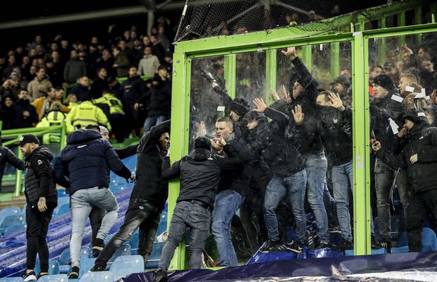 Fanii viitoarei echipe a lui Mazilu i-au fugărit pe jucătorii lui Feyenoord! Cum s-a terminat meciul cu Vitesse