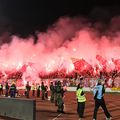 Fanii celor de la Steaua Roșie Belgrad // Foto: Imago