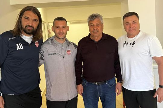 Dan Alexa (stânga) va participa alături de Gabi Tamaș la Asia Express / facebook.com/CS.Arsenal.Tunari