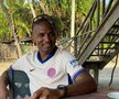 Florent Malouda, într-o pauză de relaxare, într-o unitate militară din Guyana Franceză / Foto: Instagram fmalouda