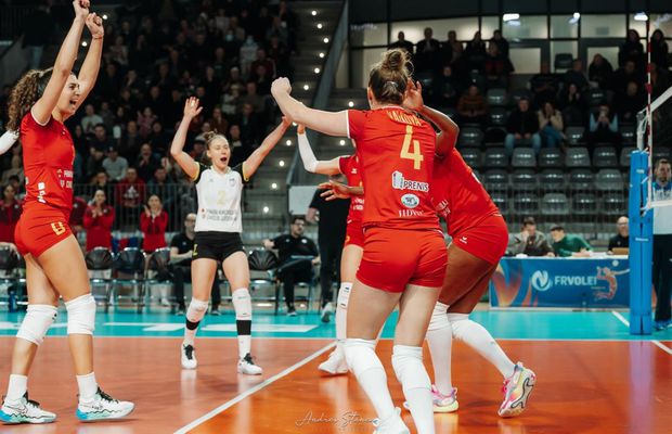 Alba Blaj s-a calificat în „sferturile” Cupei CEV cu încă o victorie concludentă