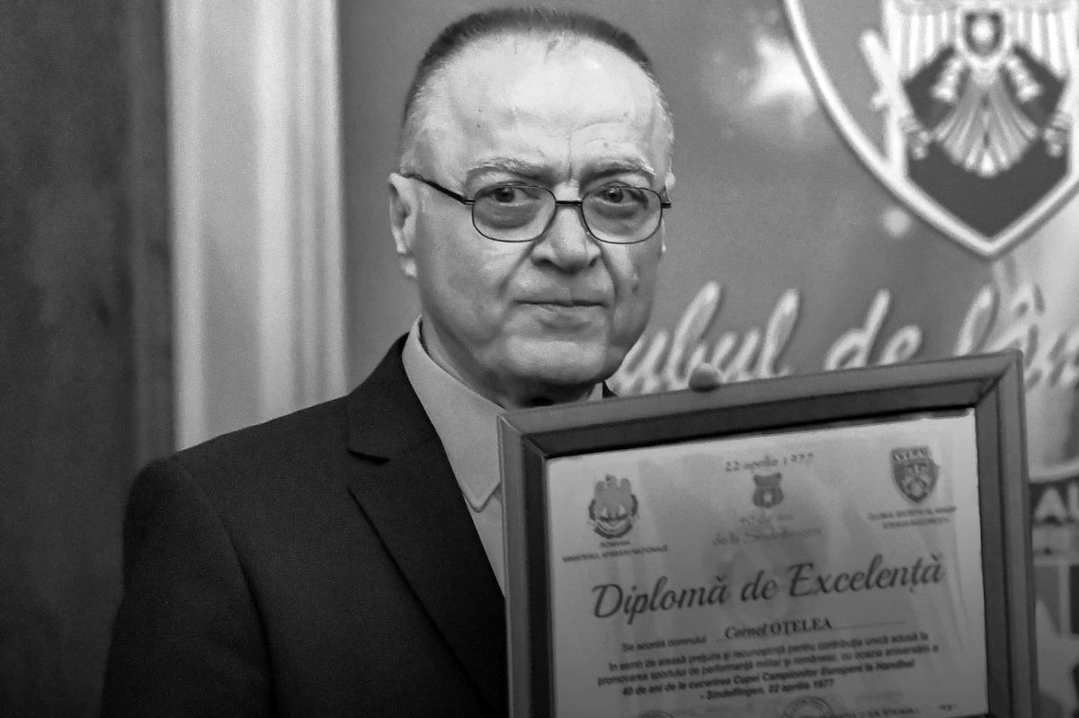 A murit Cornel Oțelea, unul dintre cei mai mari handbaliști români din toate timpurile