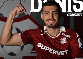 Denis Ciobotariu, prezentat oficial de Rapid » Prima imagine în tricoul giuleștenilor: „Se simțea mereu”