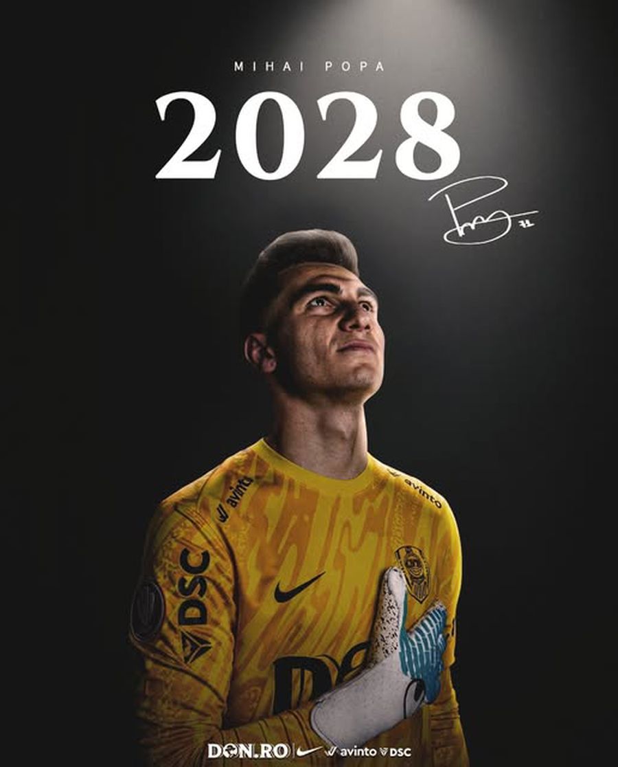 CFR Cluj și-a adus portar! Prezentat oficial