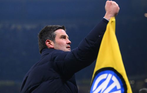 Cristi Chivu, antrenorul liderului din Serie A / Foto: X Inter