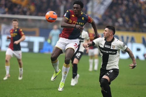 Jeff Ekhator, în tricoul celor de la Genoa / Foto: Imago Images