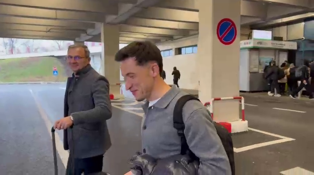 Olimpiu Moruțan - sosire Rapid