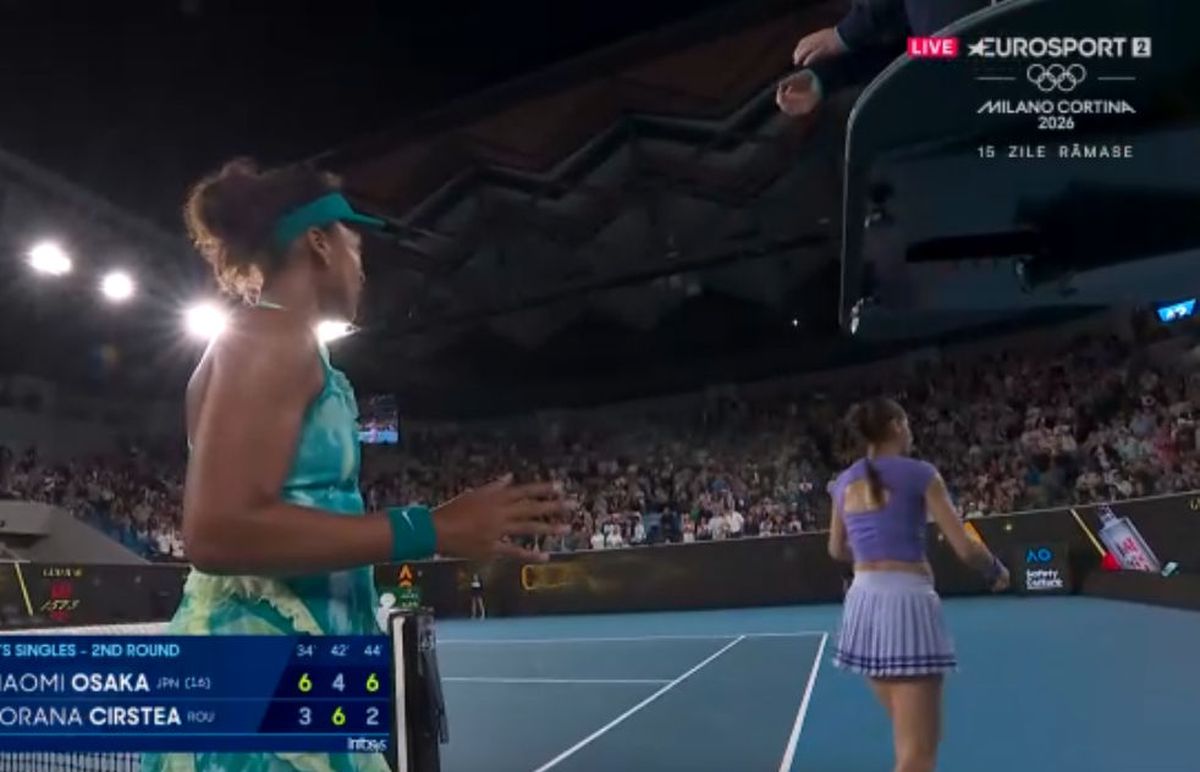 Sorana s-a luat de Naomi Osaka, japoneza a răspuns acid
