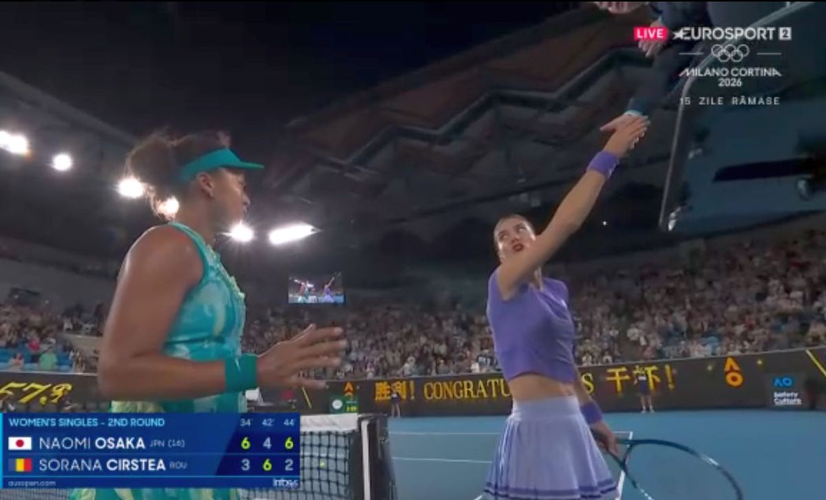 Scandal la fileu! Sorana s-a luat de Naomi Osaka, japoneza a răspuns acid: „Frate!”