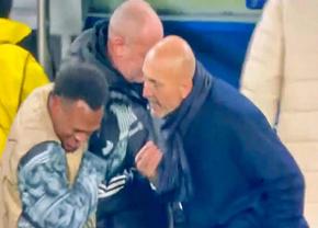 Moment șocant în Liga Campionilor » Spalletti și-a luat jucătorul la palme, chiar în timpul meciului!