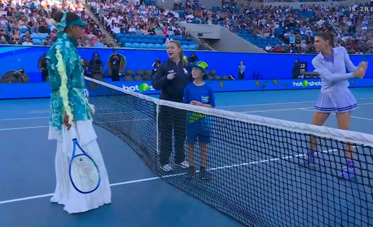 Naomi Osaka, apariție spectaculoasă la meciul cu Sorana Cîrstea: a renunțat însă la câteva elemente