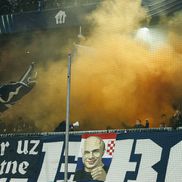 Banner-ul Bad Blue Boys al lui Dinamo Zagreb / FOTO: GettyImages