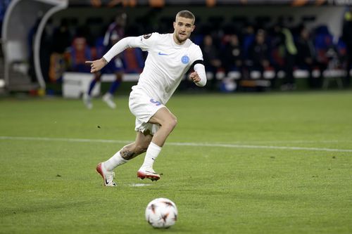 Dinamo Zagreb - FCSB 4-1. Daniel Bîrligea, atacantul roș-albaștrilor, a analizat partida din Croația și a acuzat arbitrajul lui Sander van der Eijk/ foto Imago Images