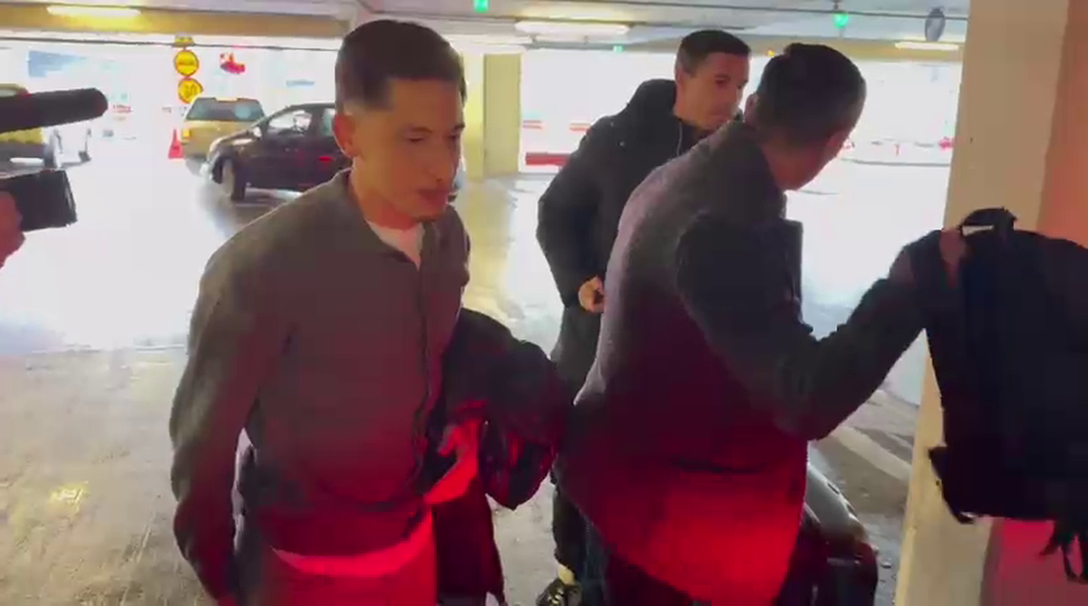 Olimpiu Moruțan - sosire Rapid