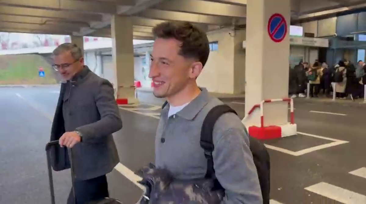 Olimpiu Moruțan - sosire Rapid