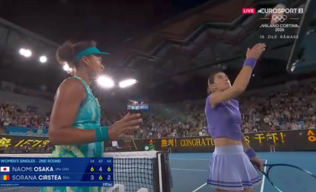 Scandal la fileu! Sorana s-a luat de Naomi Osaka, japoneza a răspuns acid: „Frate!”