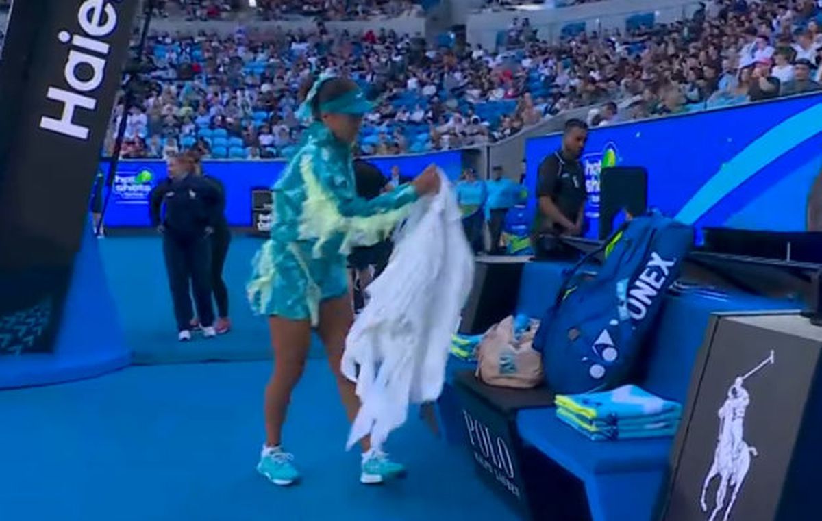 Naomi Osaka, apariție spectaculoasă la meciul cu Sorana Cîrstea: a renunțat însă la câteva elemente