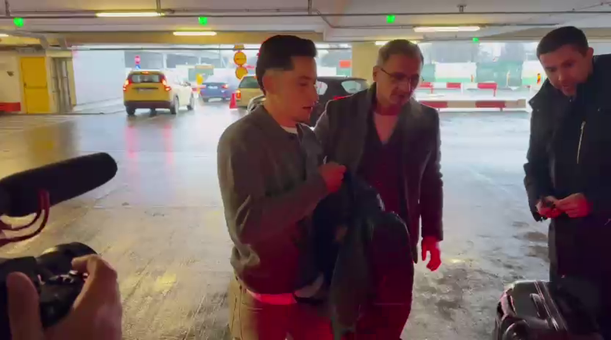 Olimpiu Moruțan - sosire Rapid