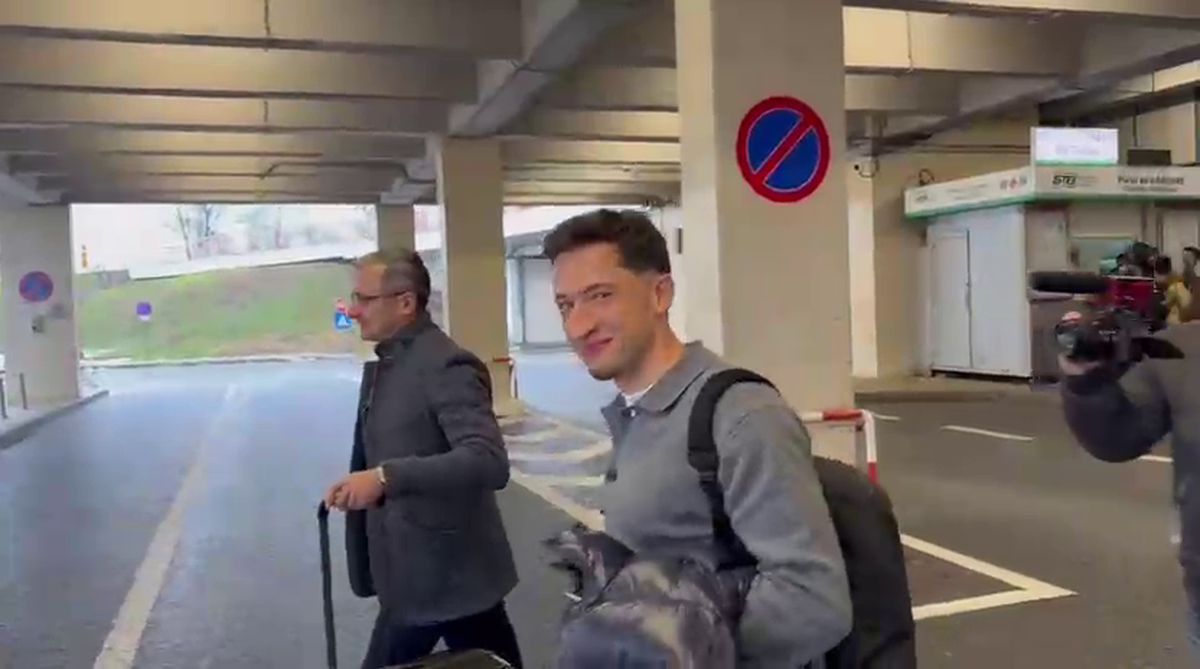 Olimpiu Moruțan - sosire Rapid