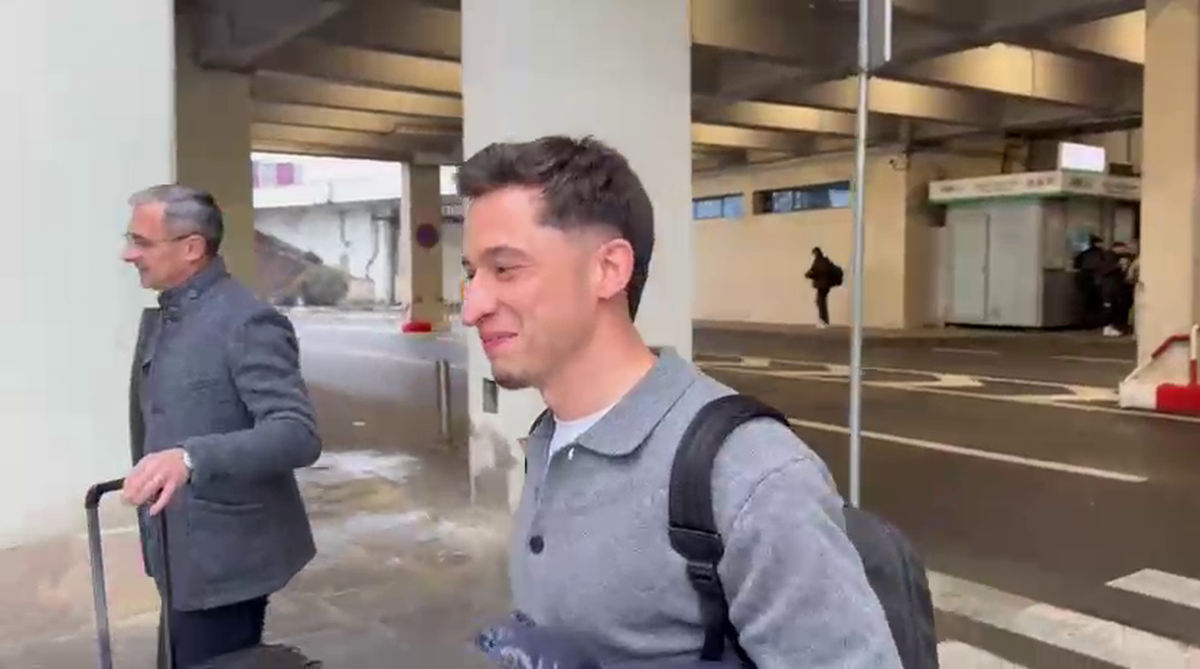 Olimpiu Moruțan - sosire Rapid